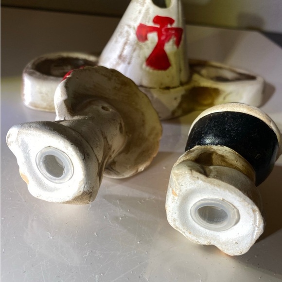 Vintage 70’s Native American Indian Boy And Girl Salt & Pepper Shaker Set - Picture 6 of 8